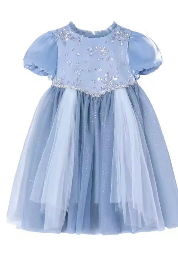 Snowflake Dream Luxe Princess Dress & Cape (limited edition) - Fox Baby & Co