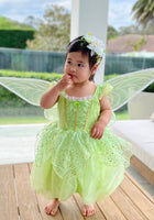 Load image into Gallery viewer, NEW Tinker Fairy Princess Dress &amp; matching Wings - Fox Baby &amp; Co
