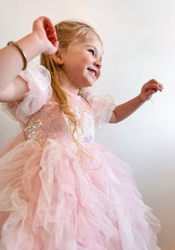 Pretty in Pink Glinda Wicked Princess Party Dress Costume - Fox Baby & Co