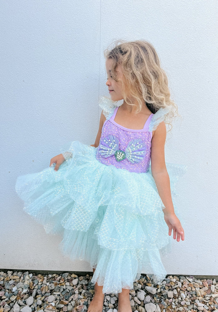 Mermaid Luxe Princess Birthday Party Dress - Fox Baby & Co