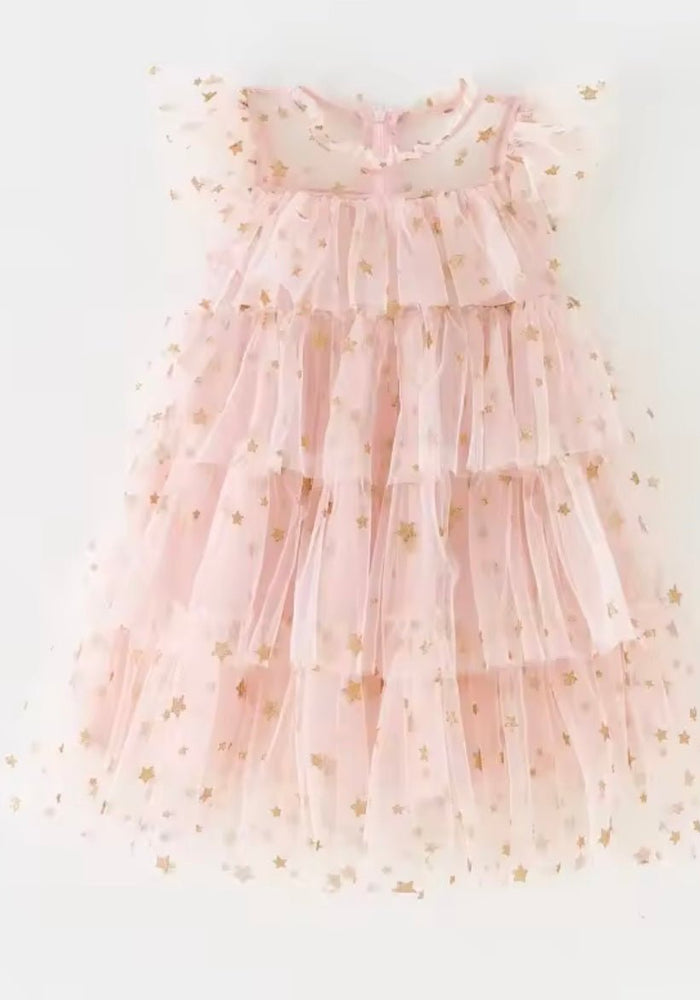 Enchanted Lacey Sparkle Tulle Birthday Dress - Fox Baby & Co