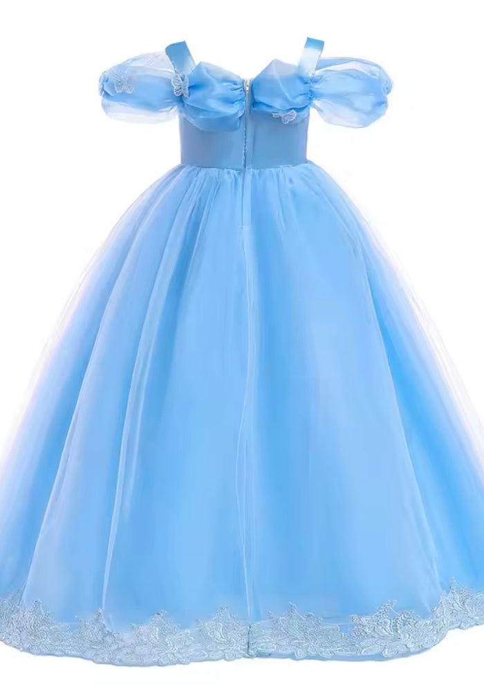 Cinderella Butterfly Princess Luxe Dress & Accessories