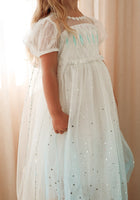 Load image into Gallery viewer, White Snow Princess Birthday Party Dress - Fox Baby &amp; Co
