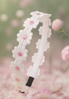 Load image into Gallery viewer, Pink Spring Daisy Headband - Fox Baby &amp; Co
