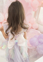 Load image into Gallery viewer, Mermaid Rainbow Bow Princess Party Dress - Fox Baby &amp; Co
