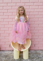 Load image into Gallery viewer, Enchanted Rapunzel Purple Princess Long Sleeve Party Dress Costume - Fox Baby &amp; Co
