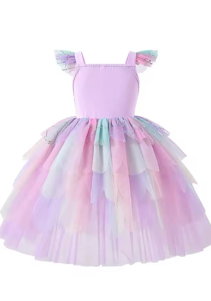 Fairyfloss Mermaid Princess Birthday Party Dress