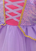 Load image into Gallery viewer, New Mini Baby Rapunzel Luxe Princess Birthday Party Dress - Fox Baby &amp; Co
