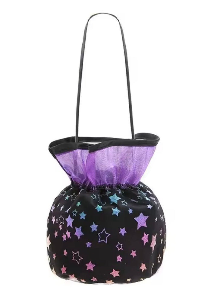 Witch Halloween Dress Costume, Headband & Bag - Purple - Fox Baby & Co