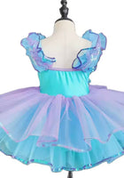 Load image into Gallery viewer, Ballerina Mermaid Glitter Sparkle Luxe Tulle Tutu Leotard - Fox Baby &amp; Co
