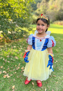 Magical Snow White Luxe Princess Birthday Party Dress Costume - Fox Baby & Co