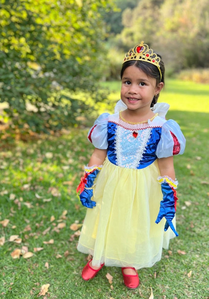 Magical Snow White Luxe Princess Birthday Party Dress Costume - Fox Baby & Co