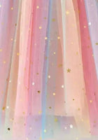 Load image into Gallery viewer, 1st Birthday Kids little girls Arabella Tulle Fairy Birthday Dress - Bright Rainbow - Fox Baby &amp; Co
