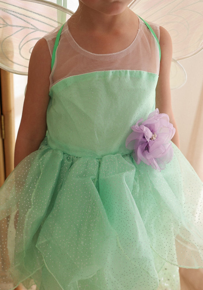 Original Tinkerbell Fairy Princess Dress & matching Wings - Fox Baby & Co