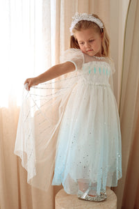 White Snow Princess Birthday Party Dress - Fox Baby & Co