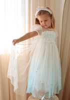 Load image into Gallery viewer, White Snow Princess Birthday Party Dress - Fox Baby &amp; Co
