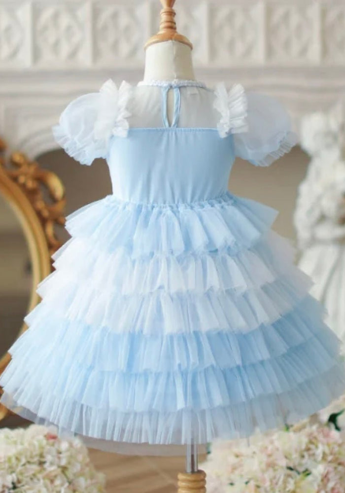 Kid little girl Snowflake Fairy Princess Dress - Fox Baby & Co