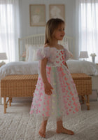 Load image into Gallery viewer, Bella Butterfly Flower Girl Kids Puff Sleeve Luxe Party Dress - Rainbow - Fox Baby &amp; Co
