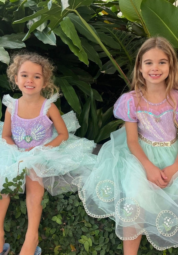 New Style Mermaid Princess Birthday Party Dress Costume - Fox Baby & Co