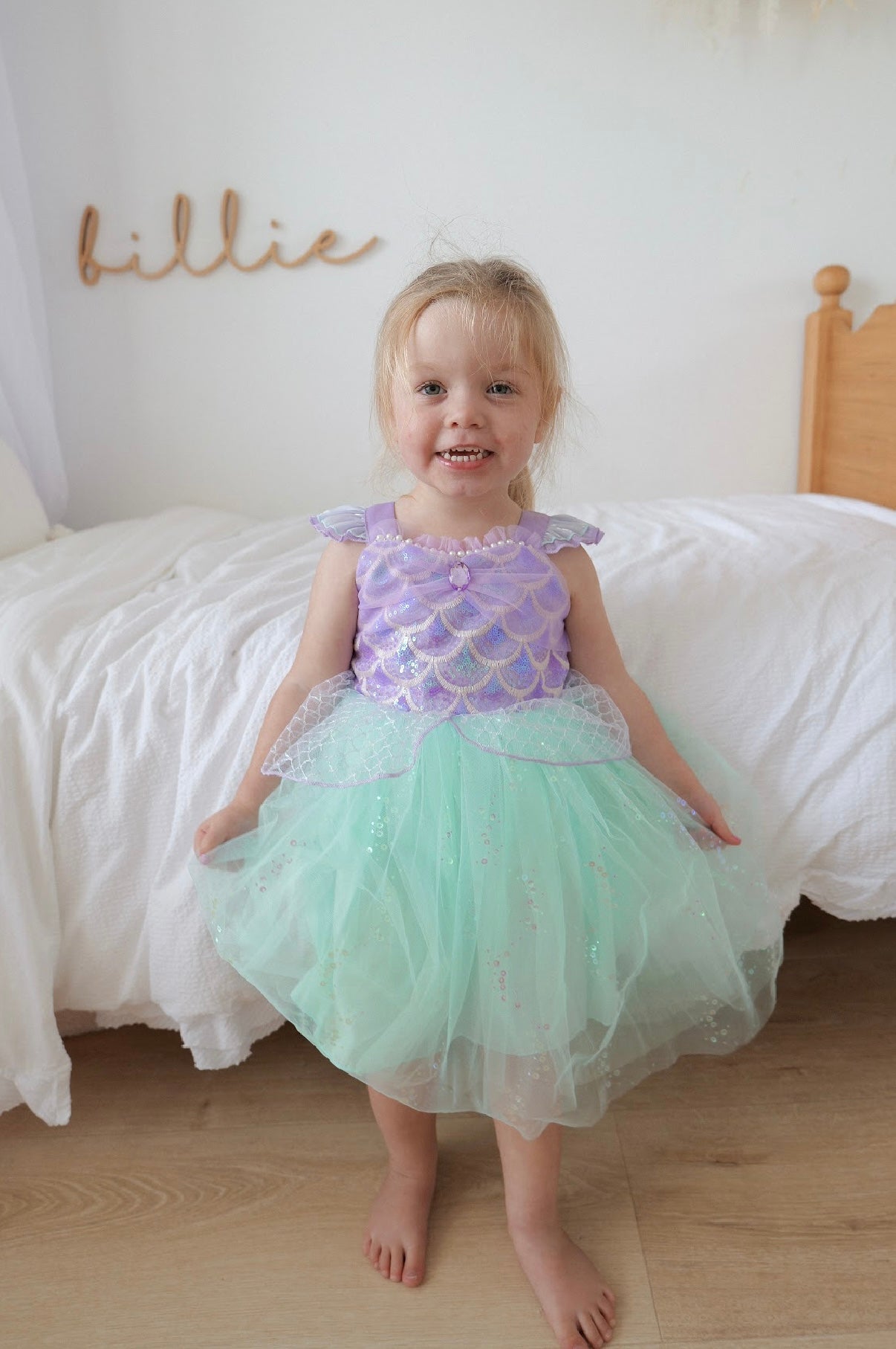 Shimmer Mermaid Princess Party Dress - Fox Baby & Co