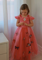 Load image into Gallery viewer, Pink Aurora Butterfly Princess Party Dress Costume &amp; Jewellery Set - Fox Baby &amp; Co

