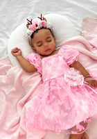 Load image into Gallery viewer, Kids little girls Pandora Butterfly Tulle Dress - Pink - Fox Baby &amp; Co
