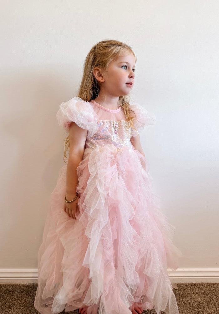 Pretty in Pink Glinda Wicked Princess Party Dress Costume - Fox Baby & Co