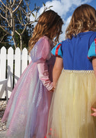 Load image into Gallery viewer, Classic Mermaid Princess Birthday Long Sleeve Party Dress Costume
