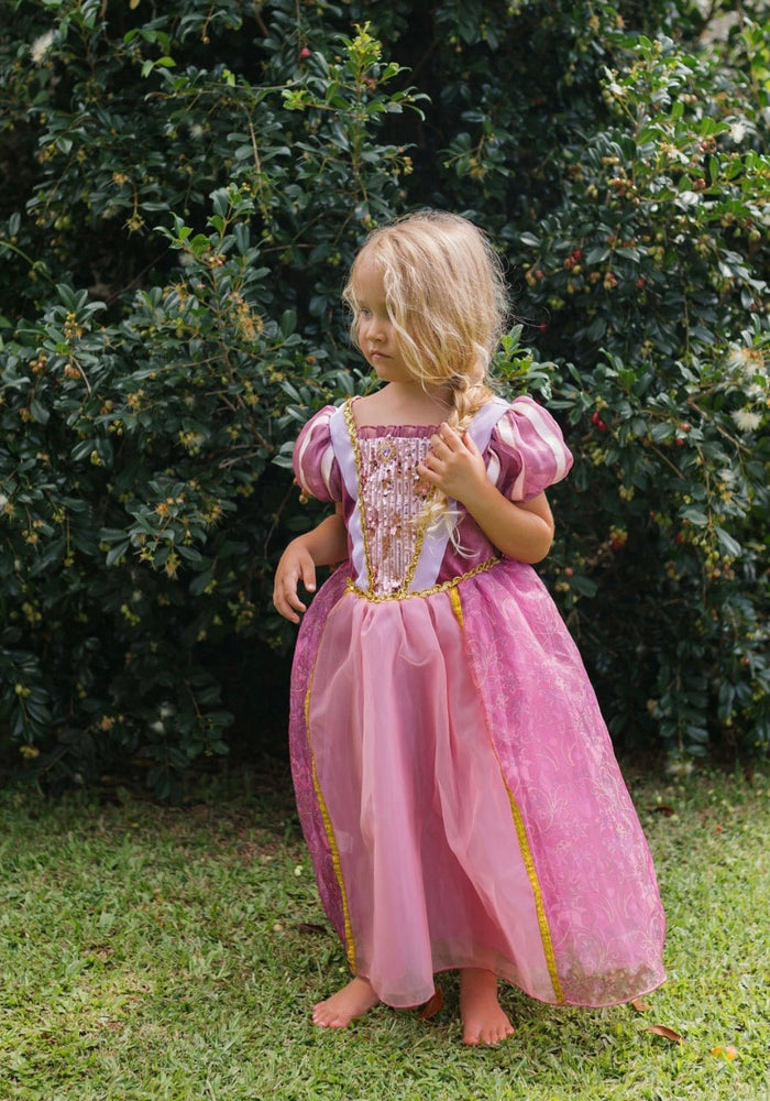 Classic Rapunzel Luxe Princess Birthday Luxe Party Dress Costume - Fox Baby & Co