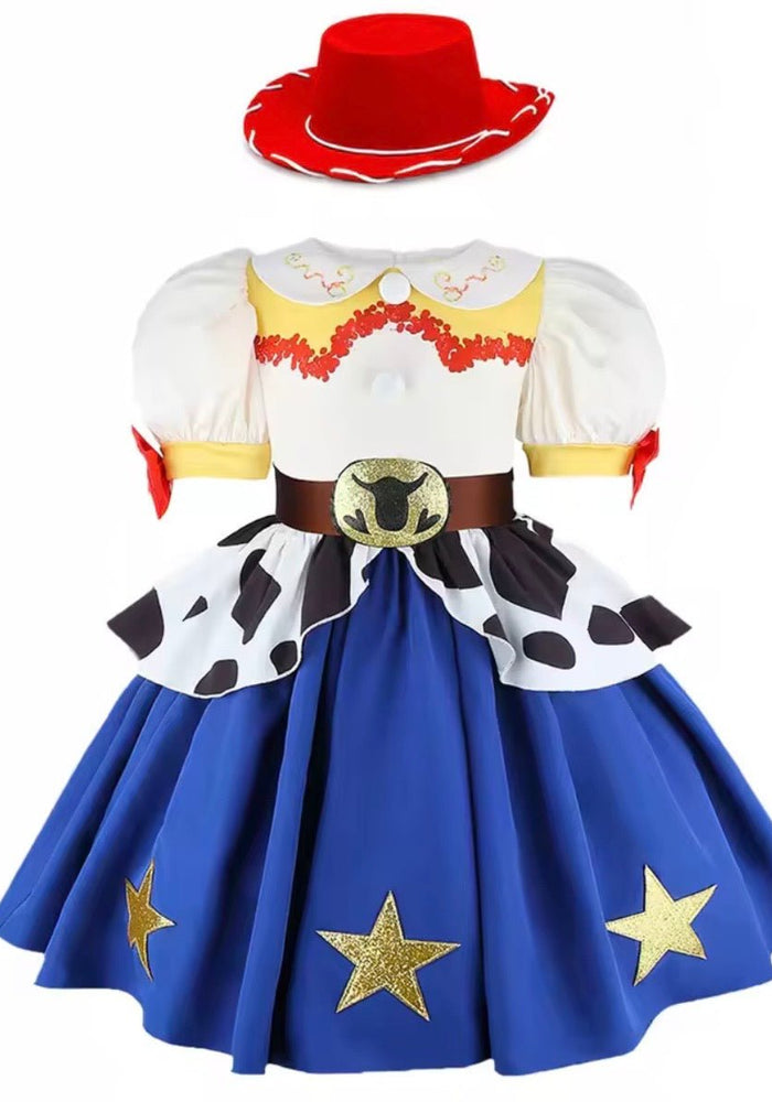 Jessie Cowgirl Toy Story Princess Dress & Hat Set 🤠✨ - Fox Baby & Co