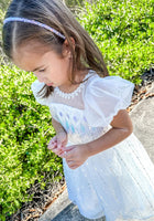 Load image into Gallery viewer, White Snow Princess Birthday Party Dress - Fox Baby &amp; Co
