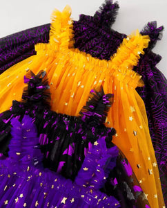 Little Girls Halloween Treat or TrickTulle Dress (pre order)