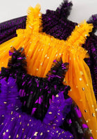 Load image into Gallery viewer, Little Girls Halloween Treat or TrickTulle Dress (pre order)
