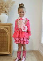 Load image into Gallery viewer, Descendants Inspired Princess Pink Girl Costume Set - Fox Baby &amp; Co
