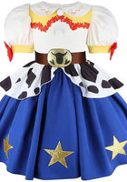 Load image into Gallery viewer, Jessie Cowgirl Toy Story Princess Dress &amp; Hat Set 🤠✨ - Fox Baby &amp; Co
