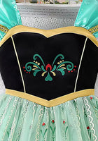 Load image into Gallery viewer, New Anna Princess Birthday Party Dress Costume, Crown &amp; Wand Set (Pre order)
