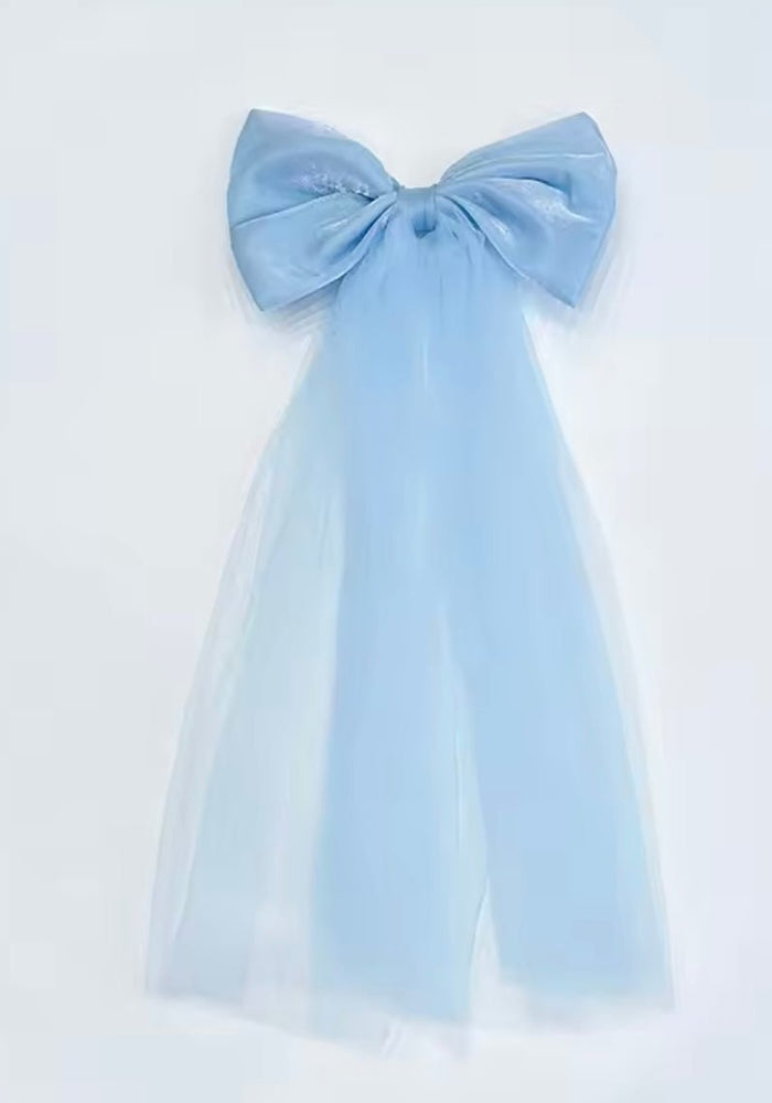 Enchanting Royal Princess Dress Costume & Tulle Bow Clip - Fox Baby & Co