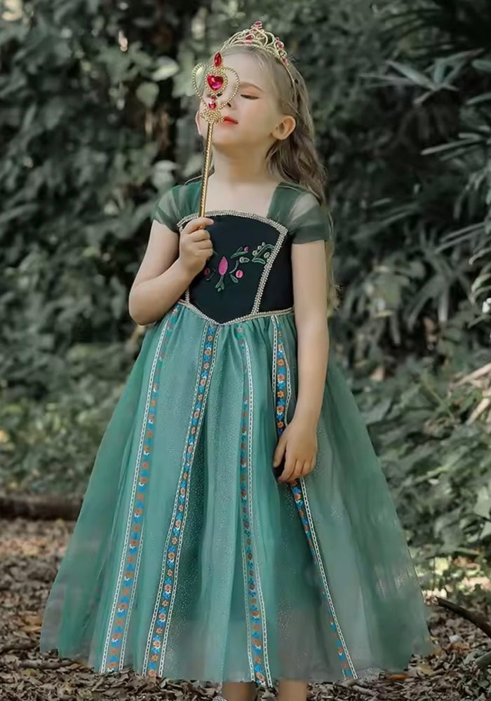 Magical Anna Princess Birthday Party Dress Costume (Pre order) - Fox Baby & Co