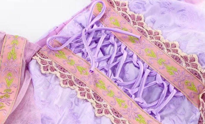 New Rapunzel Princess Birthday Party Dress Costume - Fox Baby & Co