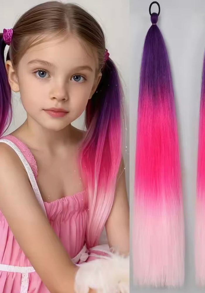 ✨ Rumi Ombre Princess Ponytail Hair Extensions - Fox Baby & Co
