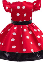 Load image into Gallery viewer, Minnie Luxe Party Tulle Dress - Red - Fox Baby &amp; Co
