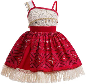 Moana Princess Party Dress Costume - Fox Baby & Co