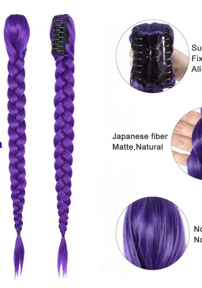 K - Pop Demon Hunter’s – Rumi Braid Hair Piece Clip - Fox Baby & Co