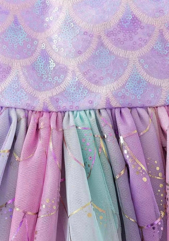 Fairyfloss Mermaid Princess Birthday Party Dress - Fox Baby & Co