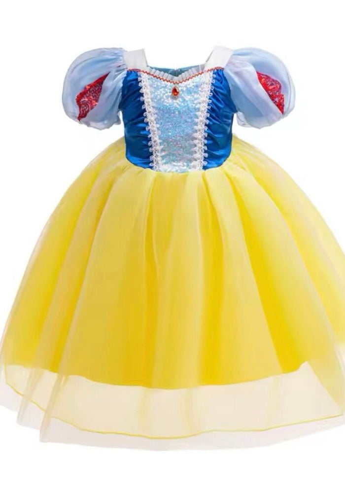 Magical Snow White Luxe Princess Birthday Party Dress Costume - Fox Baby & Co