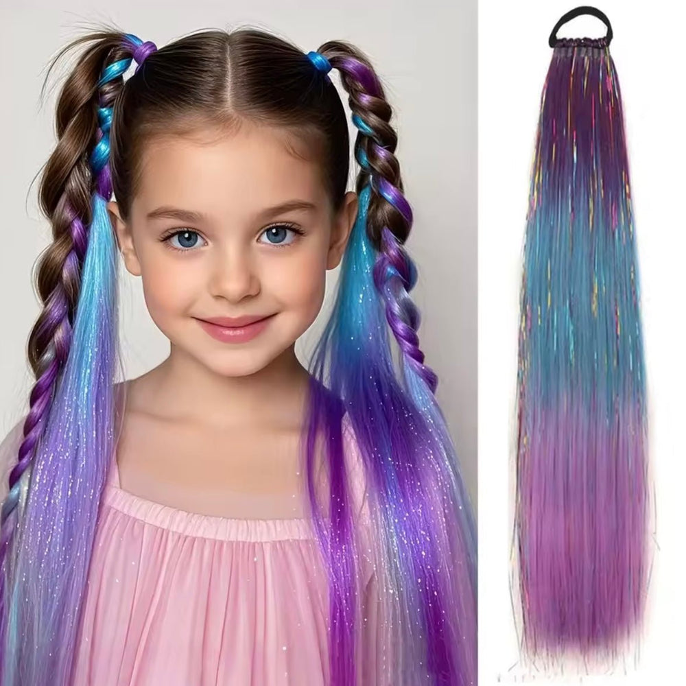 ✨ Celeste Sparkle Princess Ponytail Extension ✨ - Fox Baby & Co