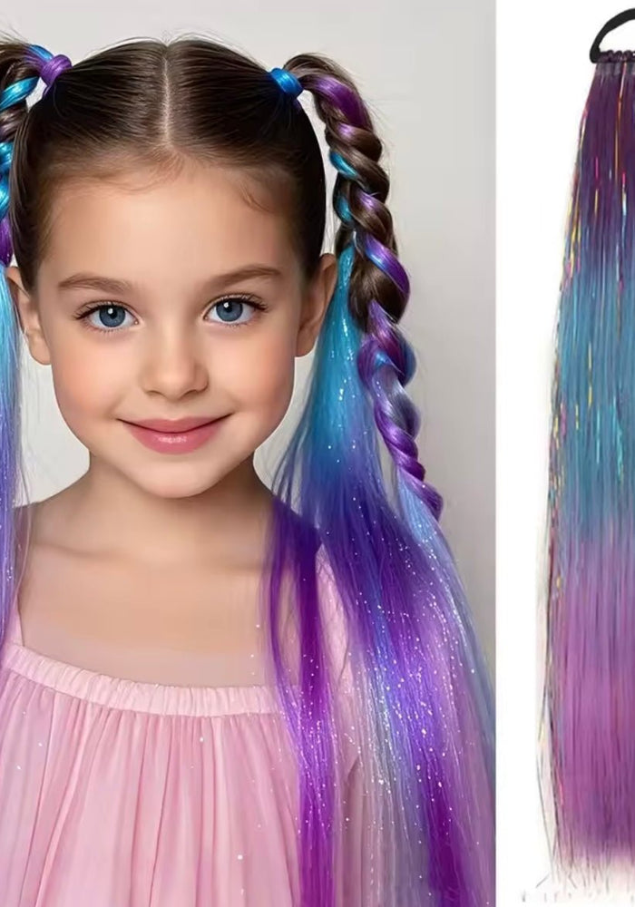 ✨ Celeste Sparkle Princess Ponytail Extension ✨ - Fox Baby & Co