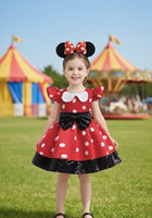 Load image into Gallery viewer, Minnie Luxe Party Tulle Dress - Red - Fox Baby &amp; Co
