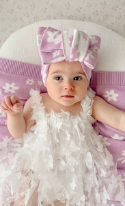 Whimsical Butterfly Tulle Romper - White