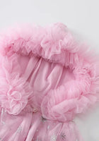 Load image into Gallery viewer, Kids little girls Snow Elsa Cosplay Cloak Cape - Pink
